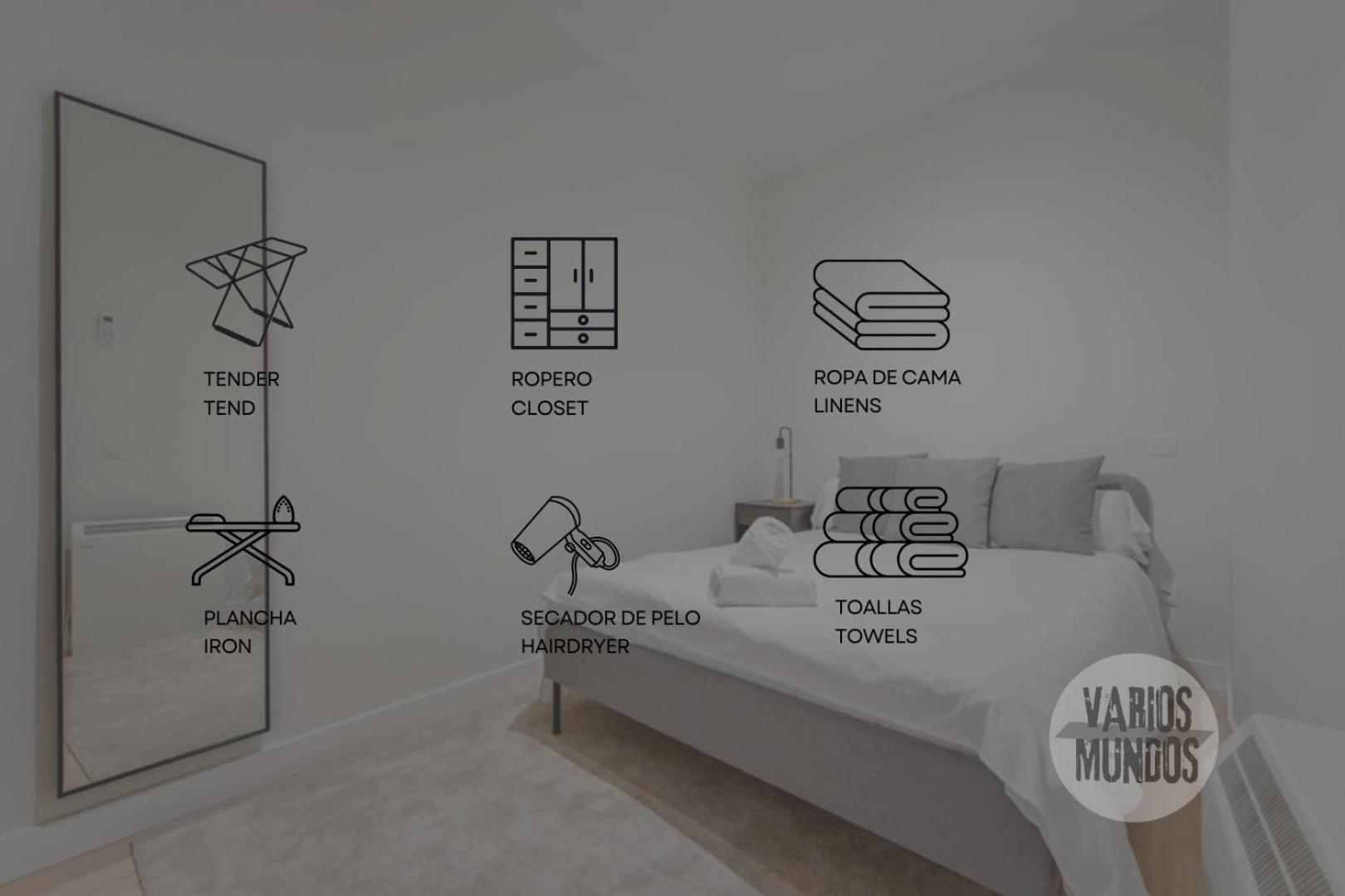 מדריד Ny Style Apt 5P En San Mateo Centro Chueca-Malasana E1 מראה חיצוני תמונה